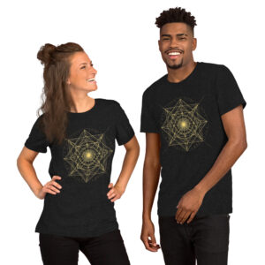 Camiseta unisex  Geometría Sagrada “Código de Dirección” – Estructura Ancestral de Enfoque y Conciencia